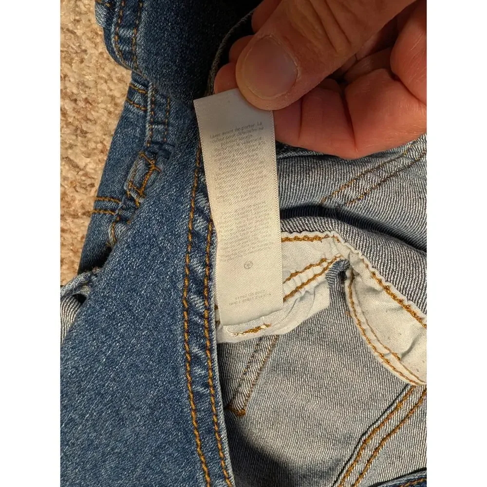 OshKosh B’gosh Vestbak Kids Blue Jeans Bib Overalls Denim Size 5T Toddler